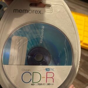 🌟 memorex Ocean CD-R (10 Pack) 48X, 700MB, 80 Min